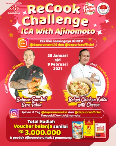 Recook Challenge ICA with Ajinomoto